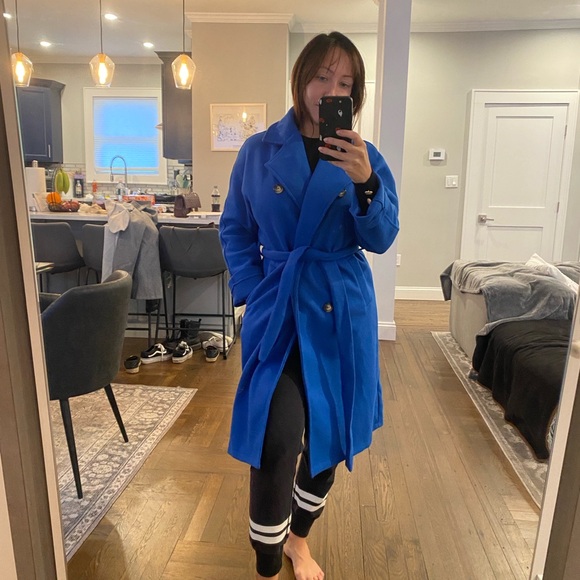 ROYAL BLUE COAT - Picture 3 of 5